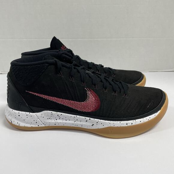Nike Kobe A.D. Mid Black Gum 922482 006 Size 9.5 Bryant Lakers Basketball Shoes main image 8